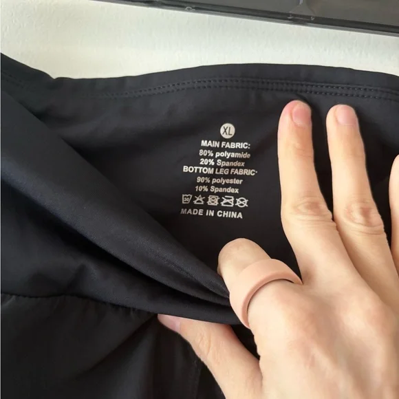 3 Piece Women's Black Running Shorts - Picture 6 of 9